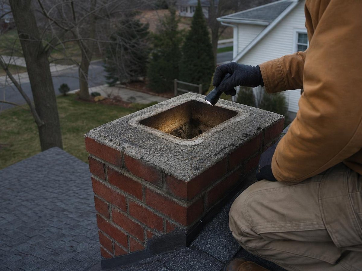 Alvi Chimney Repair work in Everett